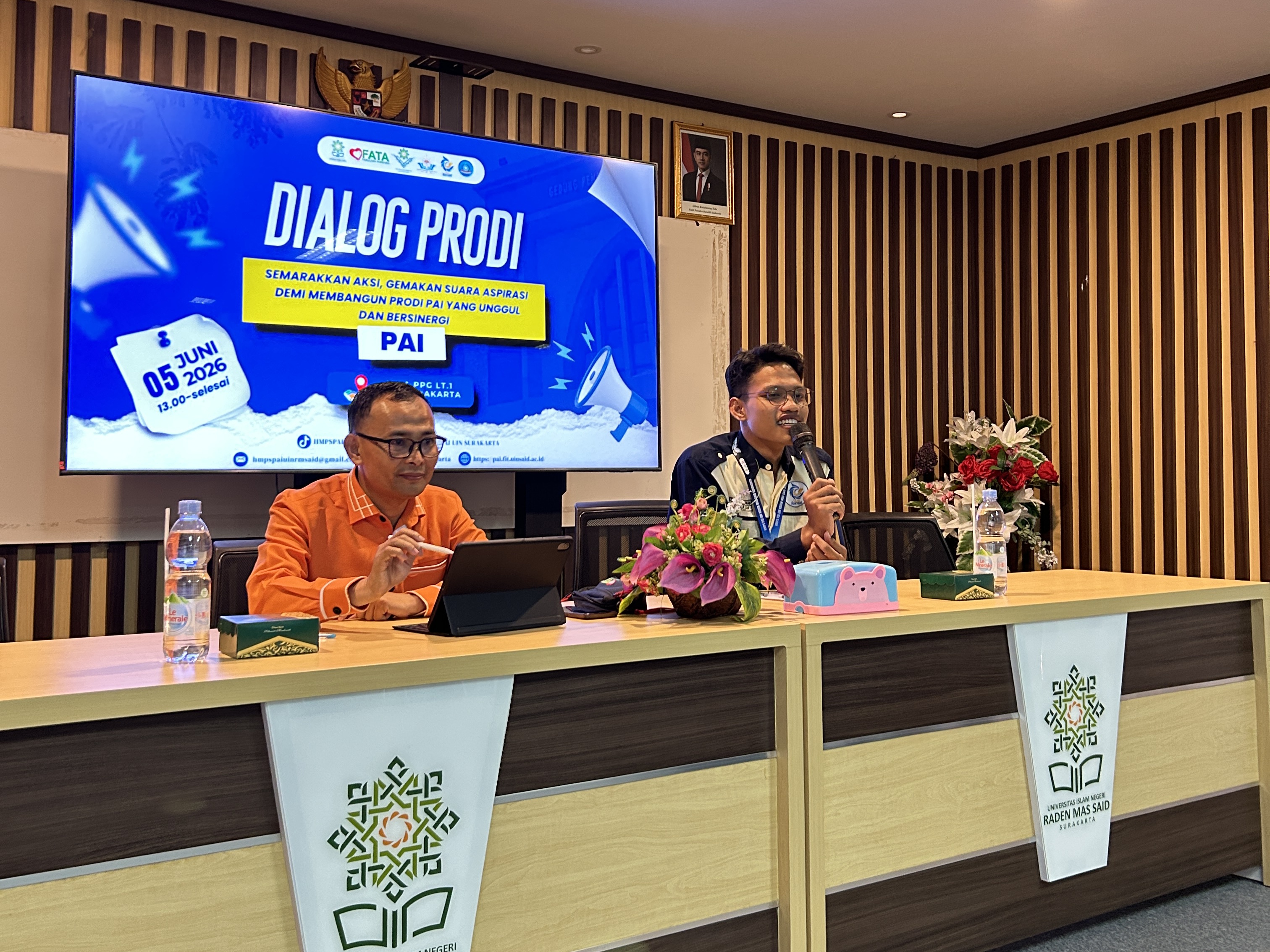 HMPS PAI Fakultas Tarbiyah Gelar Acara Dialog Program Studi Pendidikan Agama Islam UIN Raden Mas Said Surakarta