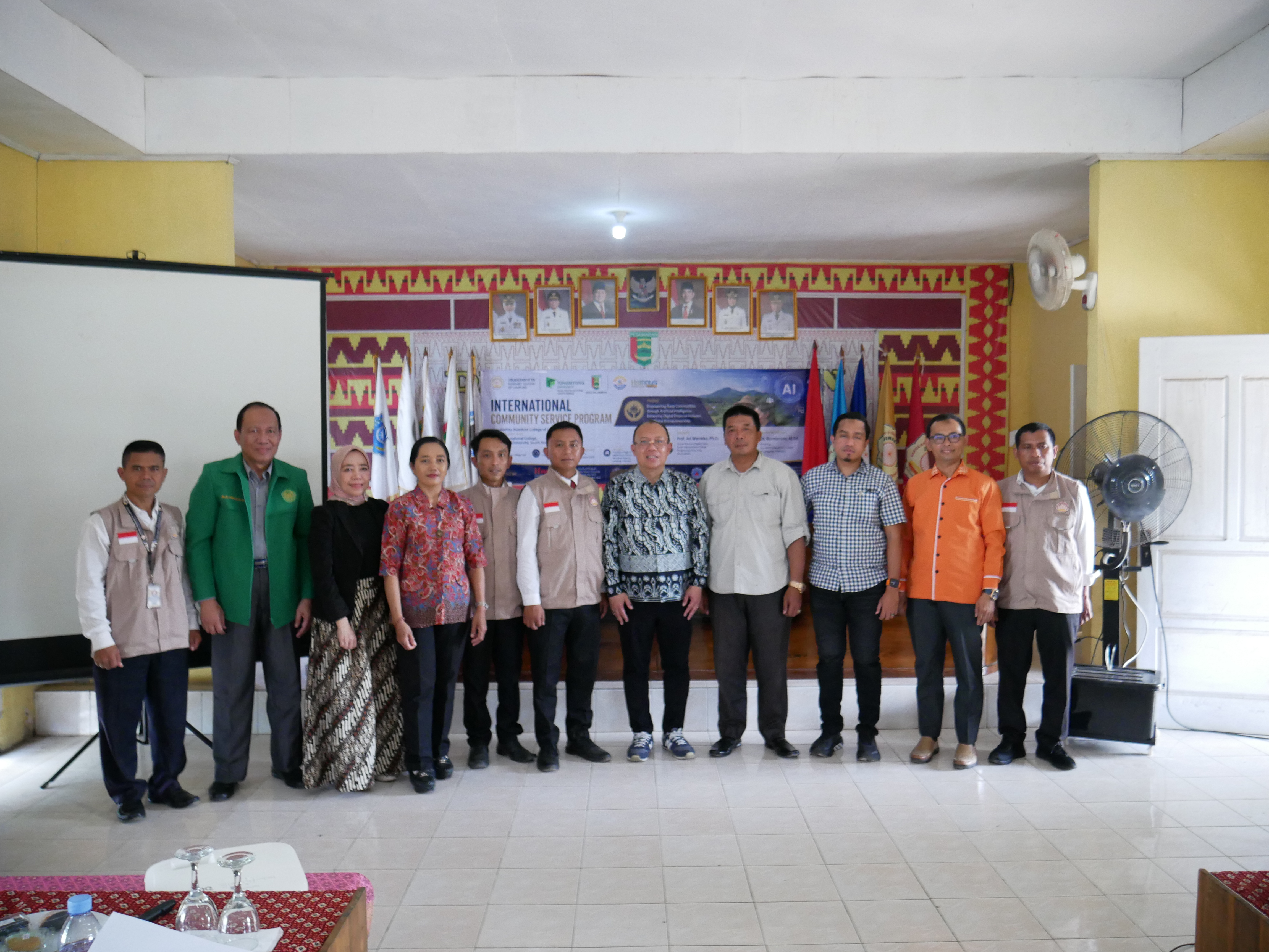 Dosen Prodi MPI dan PAI Fakultas Tarbiyah Ikut PkM Internasional Kerja Sama dengan Kampus Korea Selatan