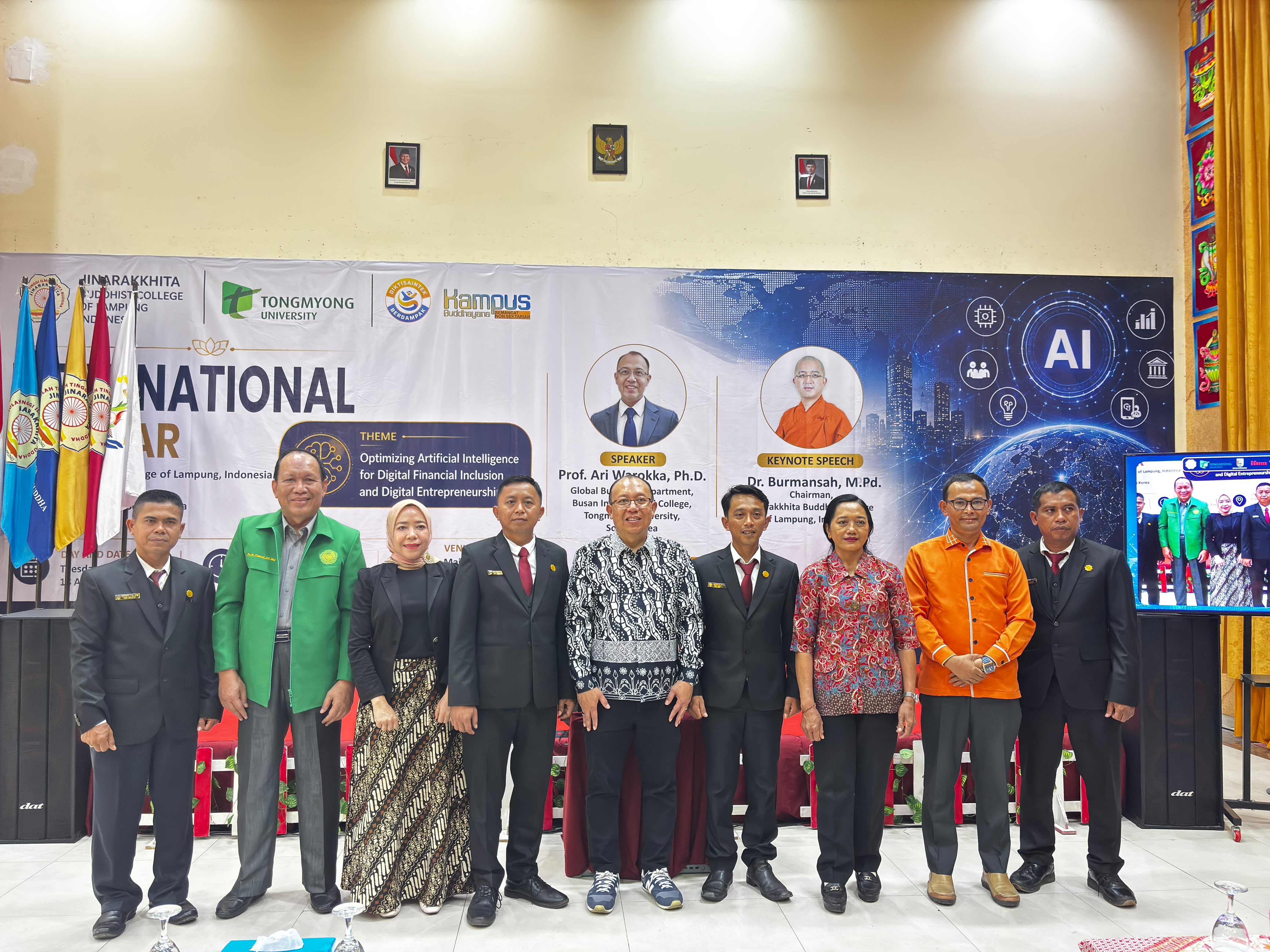 Dosen PAI UIN Surakarta Jadi Delegasi Fakultas dalam Seminar Internasional AI