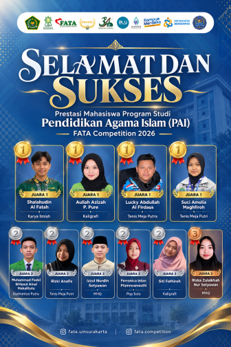 Empat Medali Emas dan Deretan Prestasi: Mahasiswa PAI Bersinar di FATA Competition 2026